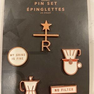 Starbucks Reserve Pin set